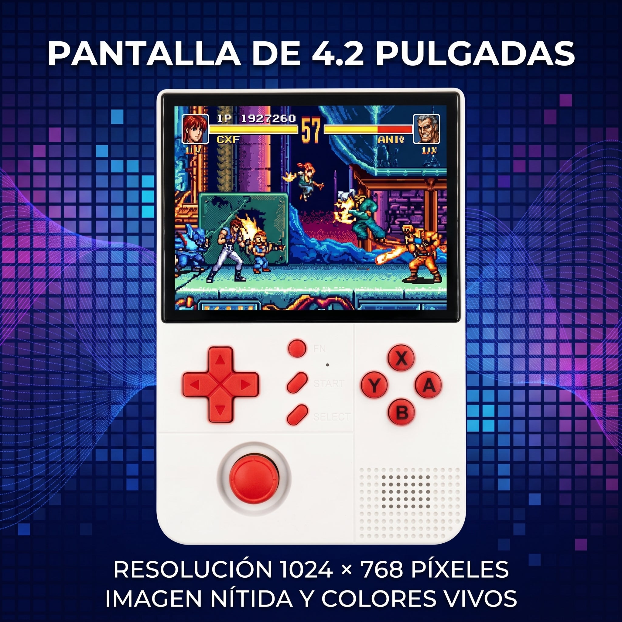 Consola Portátil R40XX Pro con Pantalla de 4.2 Pulgadas, Salida HD y Más de 20 Emuladores - Imagen 7