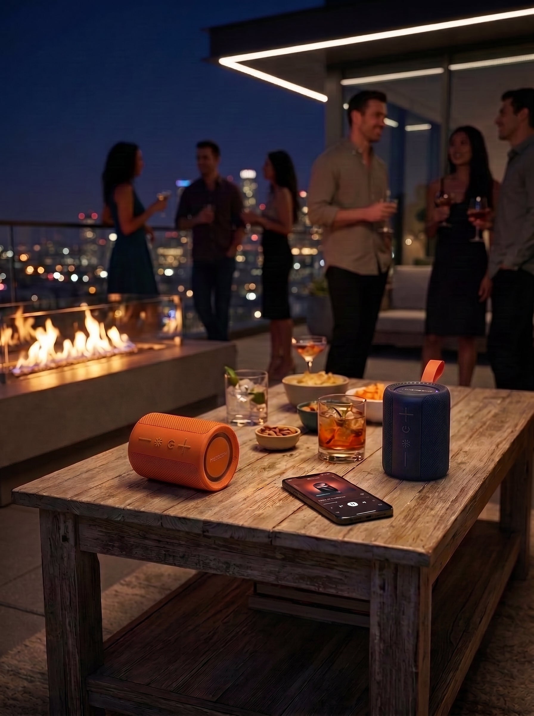 Bocina Inalámbrica Moreka-456 2 en 1 con 20W, Bluetooth 5.4 y Diseño Magnético - Imagen 3