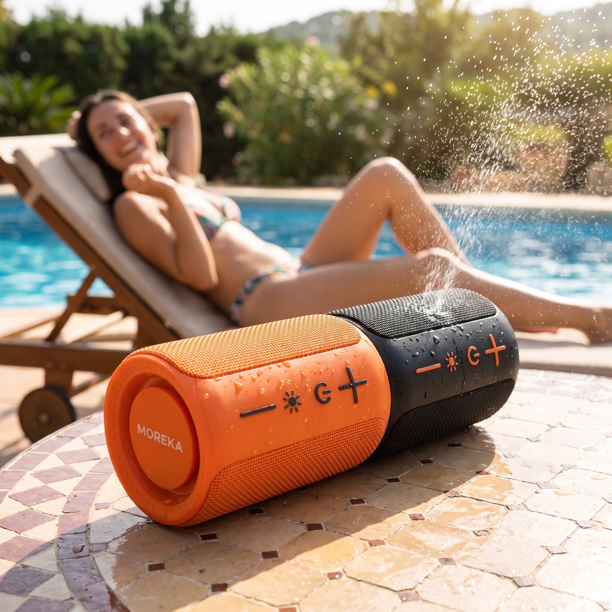 Bocina Inalámbrica Moreka-456 2 en 1 con 20W, Bluetooth 5.4 y Diseño Magnético - Imagen 4
