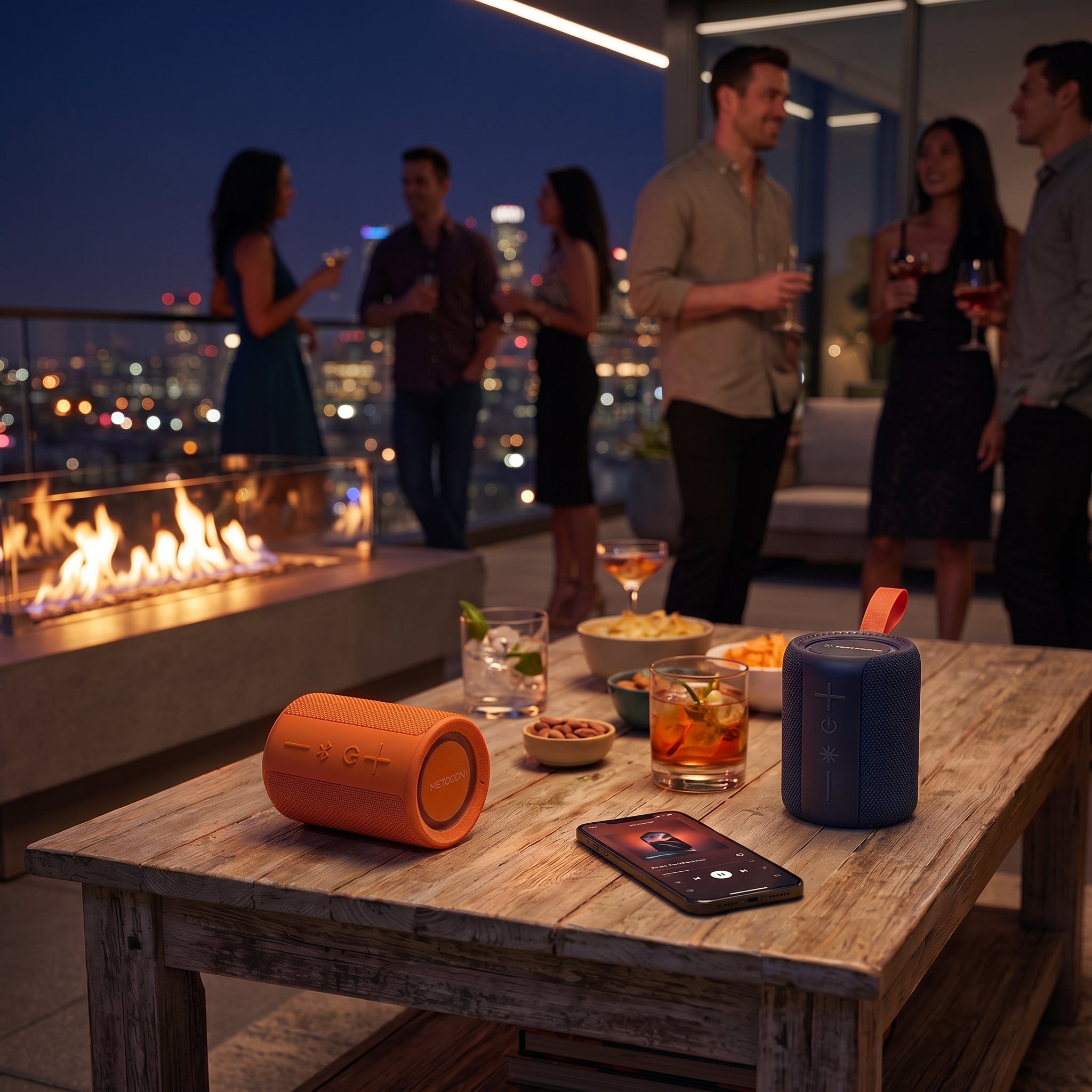 Bocina Inalámbrica Moreka-456 2 en 1 con 20W, Bluetooth 5.4 y Diseño Magnético - Imagen 9