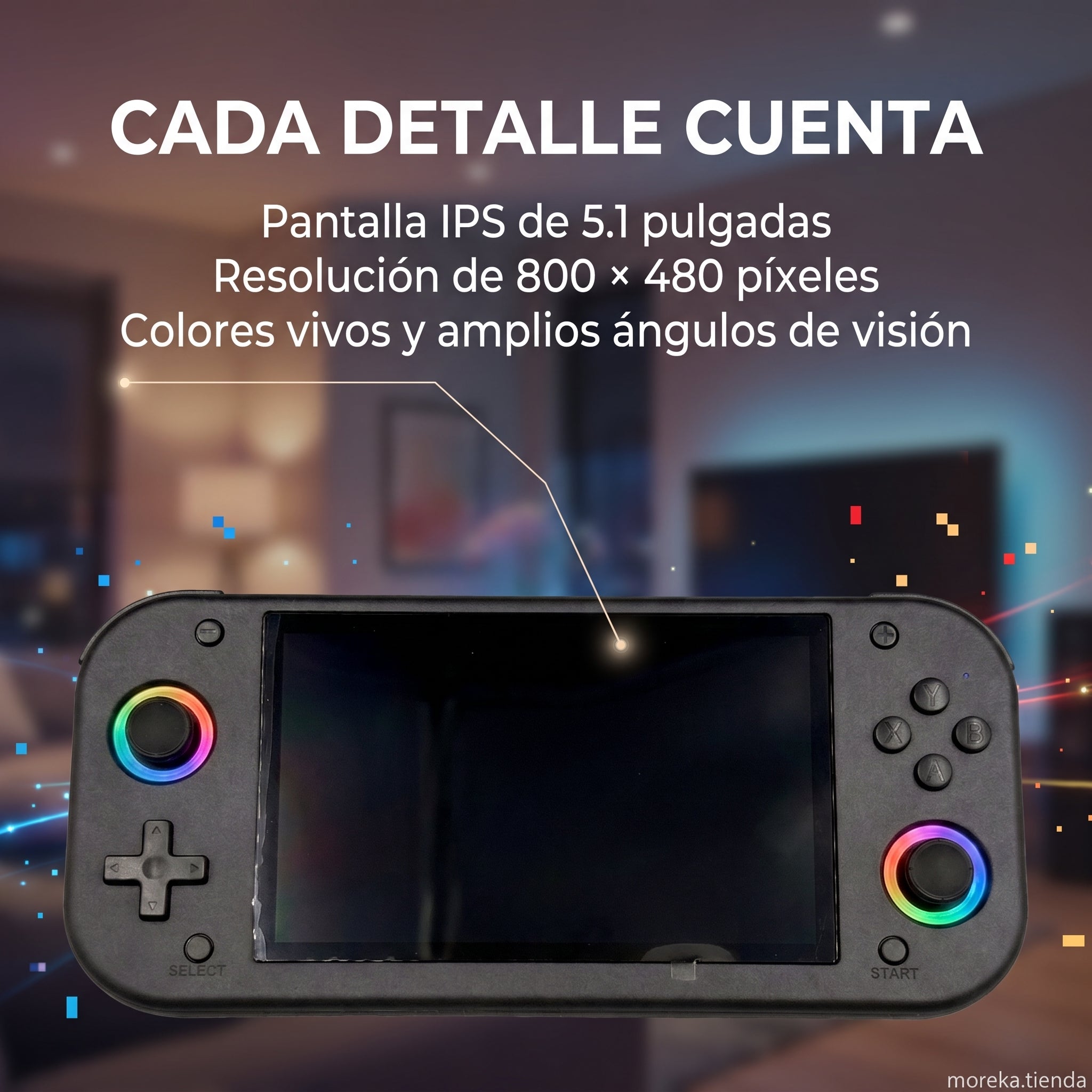 Consola Portátil SJGAM M26 Pantalla IPS 5.1 Pulgadas, Linux  30 Plataformas de Emulación - Imagen 7