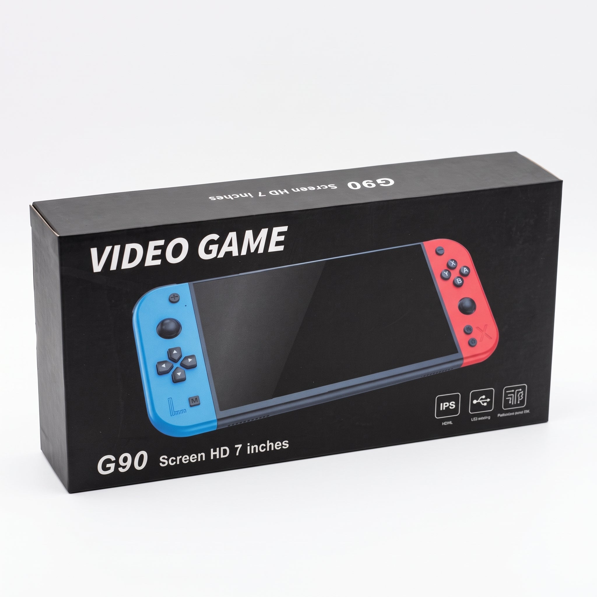 Consola de Videojuegos G90 Pantalla HD de 7 Pulgadas IPS Soporte Multi-Emulador - Imagen 11
