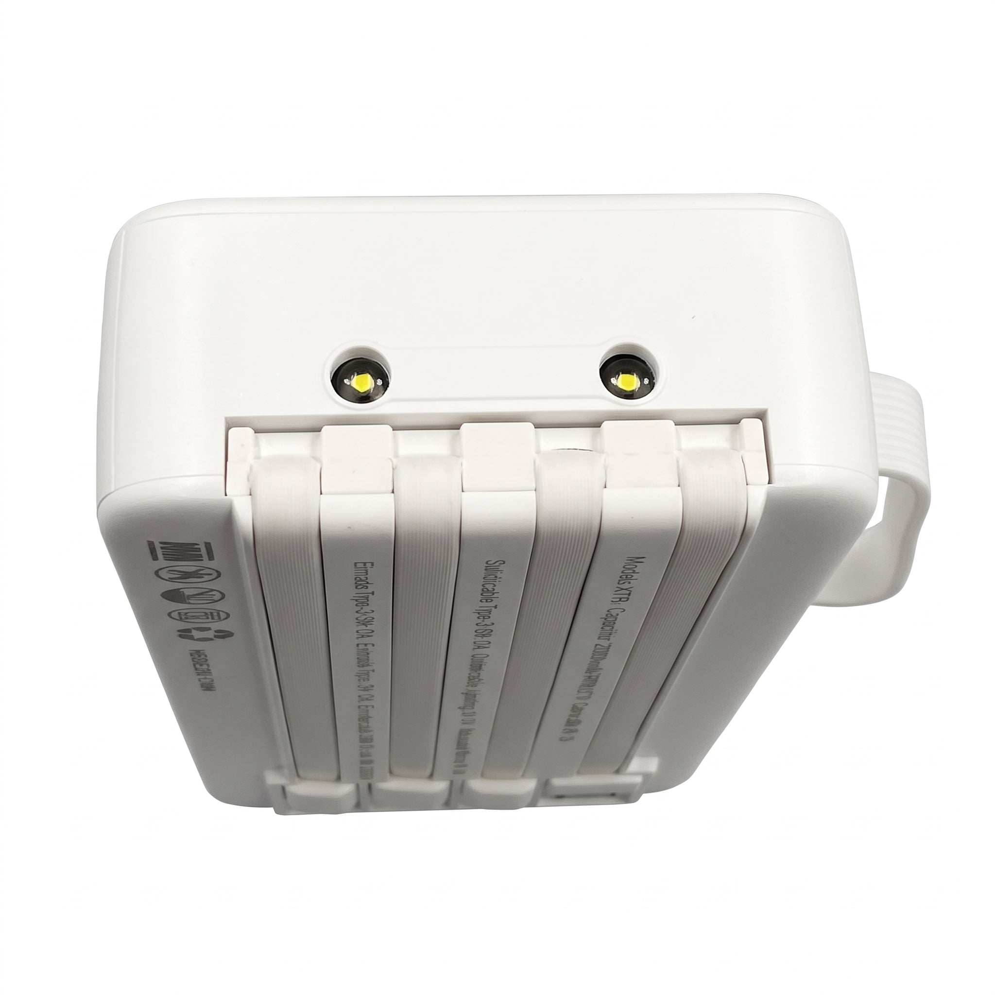 Batería Externa Moreka K119 20000mAh con Cables Integrados y Carga Inteligente - Imagen 9