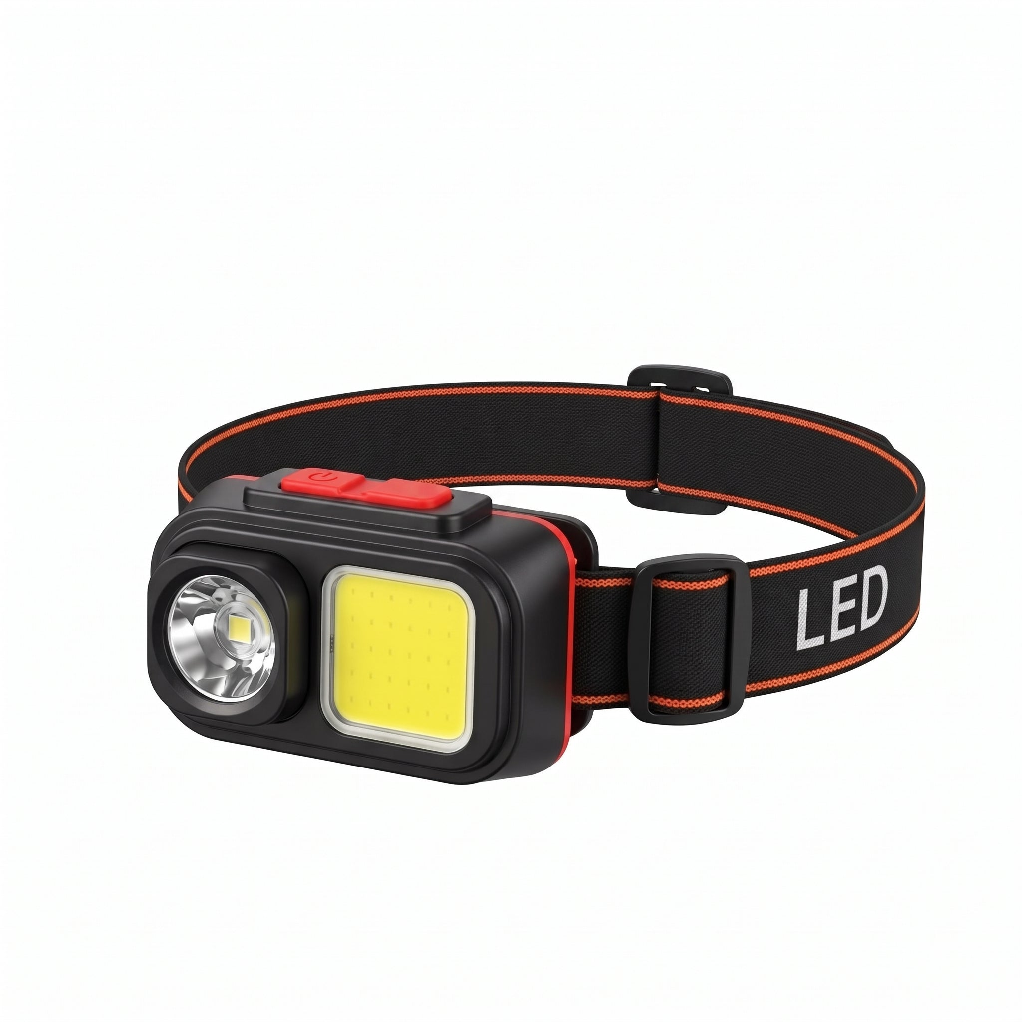 Lámpara de Cabeza LED Moreka D-212 con Doble Iluminación y Banda Manos Libres