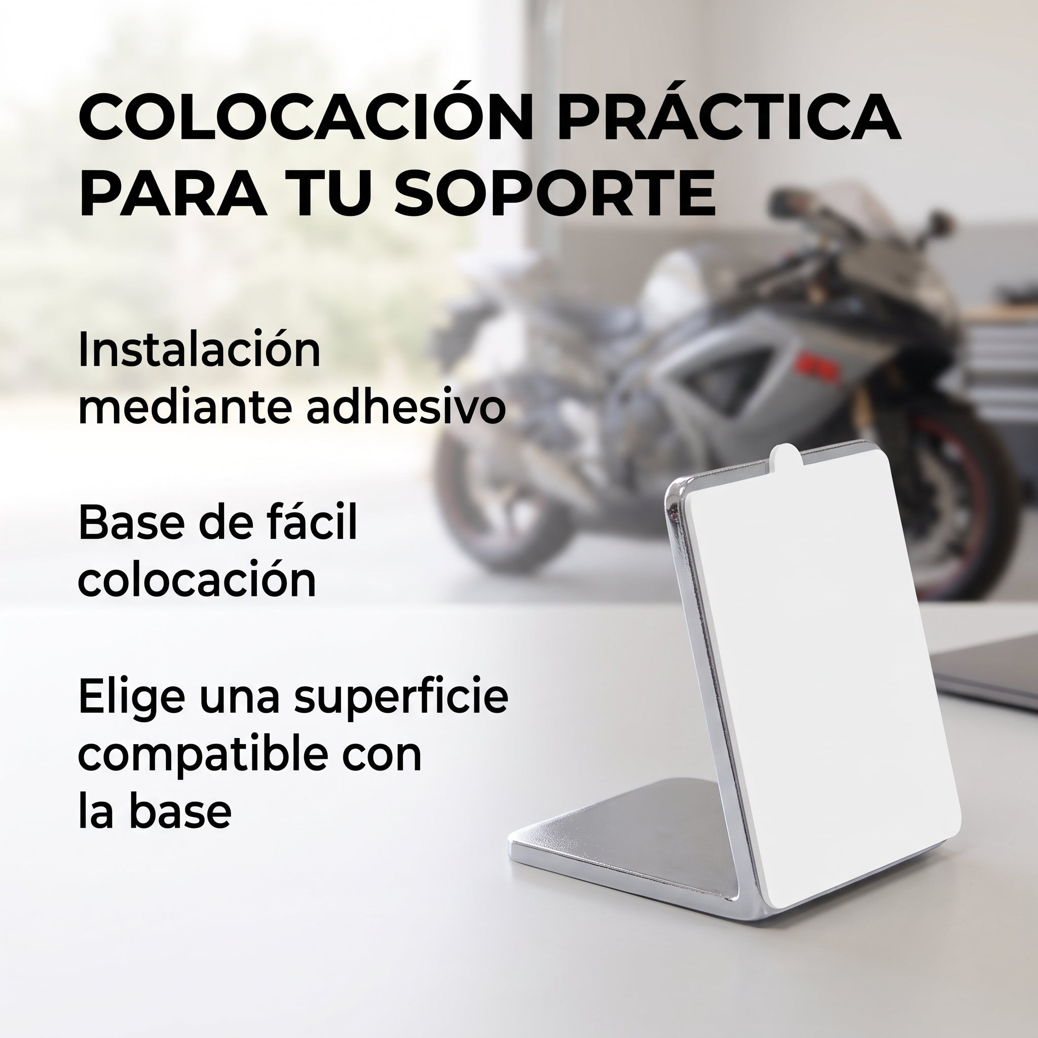 Soporte Magnético Moreka ZJ-028 para Moto y Bicicleta con 6 Imanes de Fijación - Imagen 7