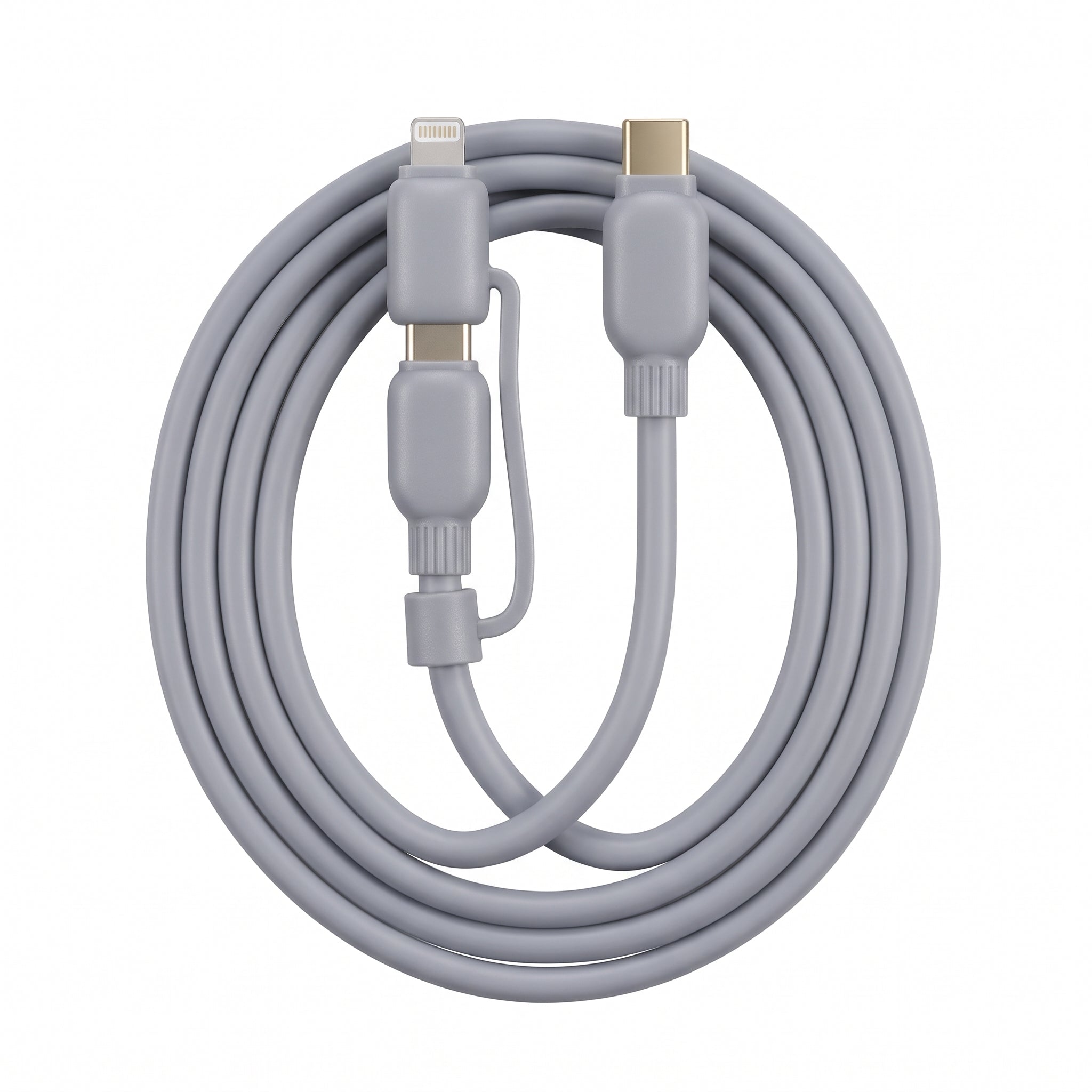 Cable de Datos y Carga Rápida 2 en 1 Moreka CB-060 de 100W y 1.5 Metros - Imagen 8