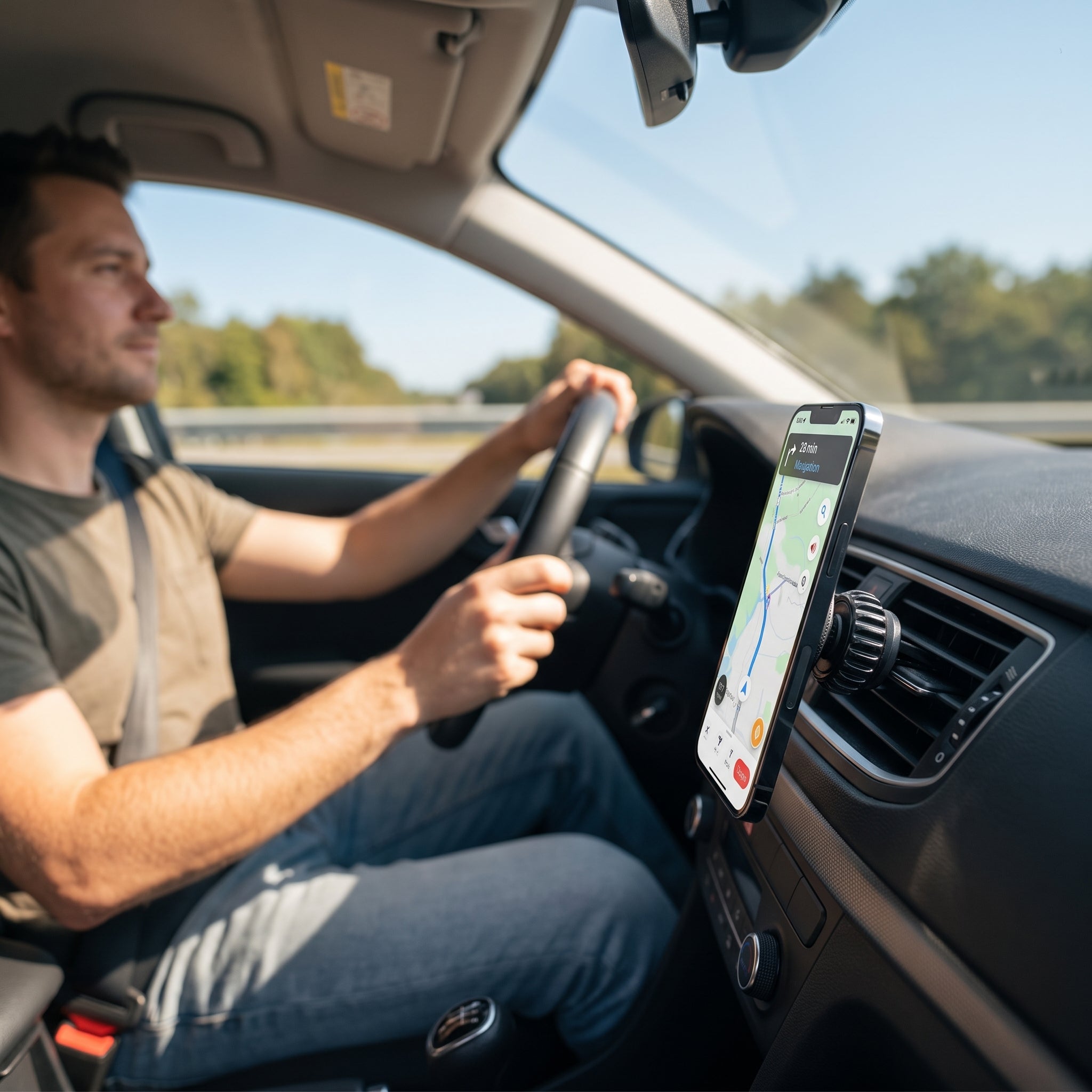 Soporte Magnético Nebro WAT-901 para Aire Acondicionado de Auto con Giro de 360° - Imagen 8