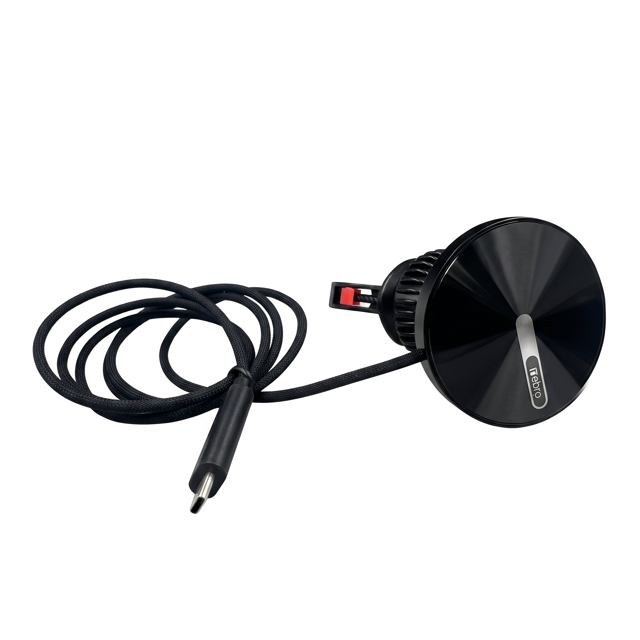 Soporte Magnético para Coche Nebro WAT-906 con Carga de 25W Rotación de 360° Cable Tipo C - Imagen 9