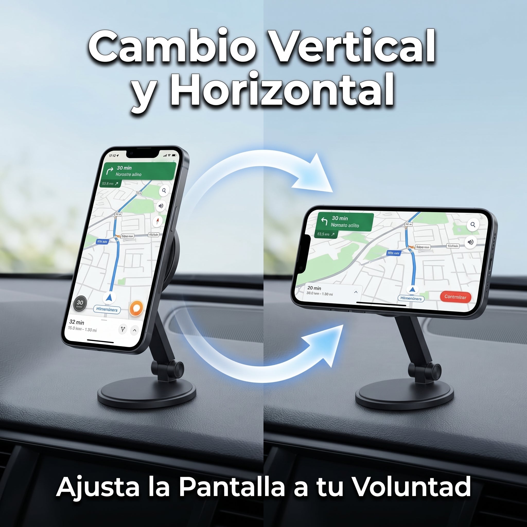 Soporte Magnético para Celular NEBRO Plegable Oculto WAT-904 - Imagen 5