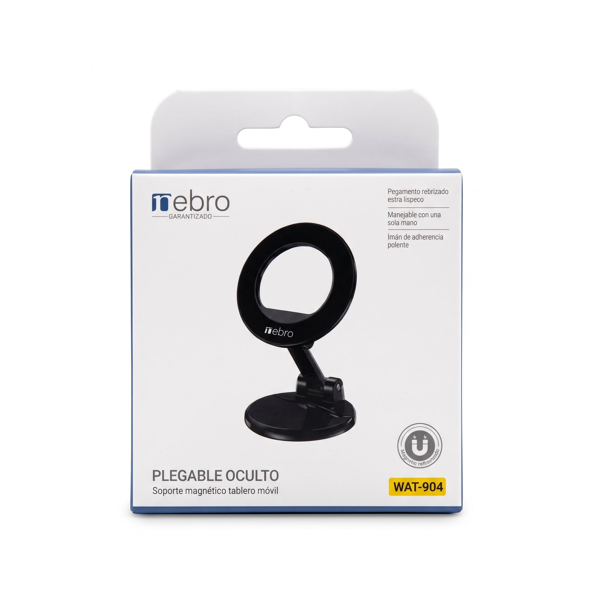 Soporte Magnético para Celular NEBRO Plegable Oculto WAT-904 - Imagen 9