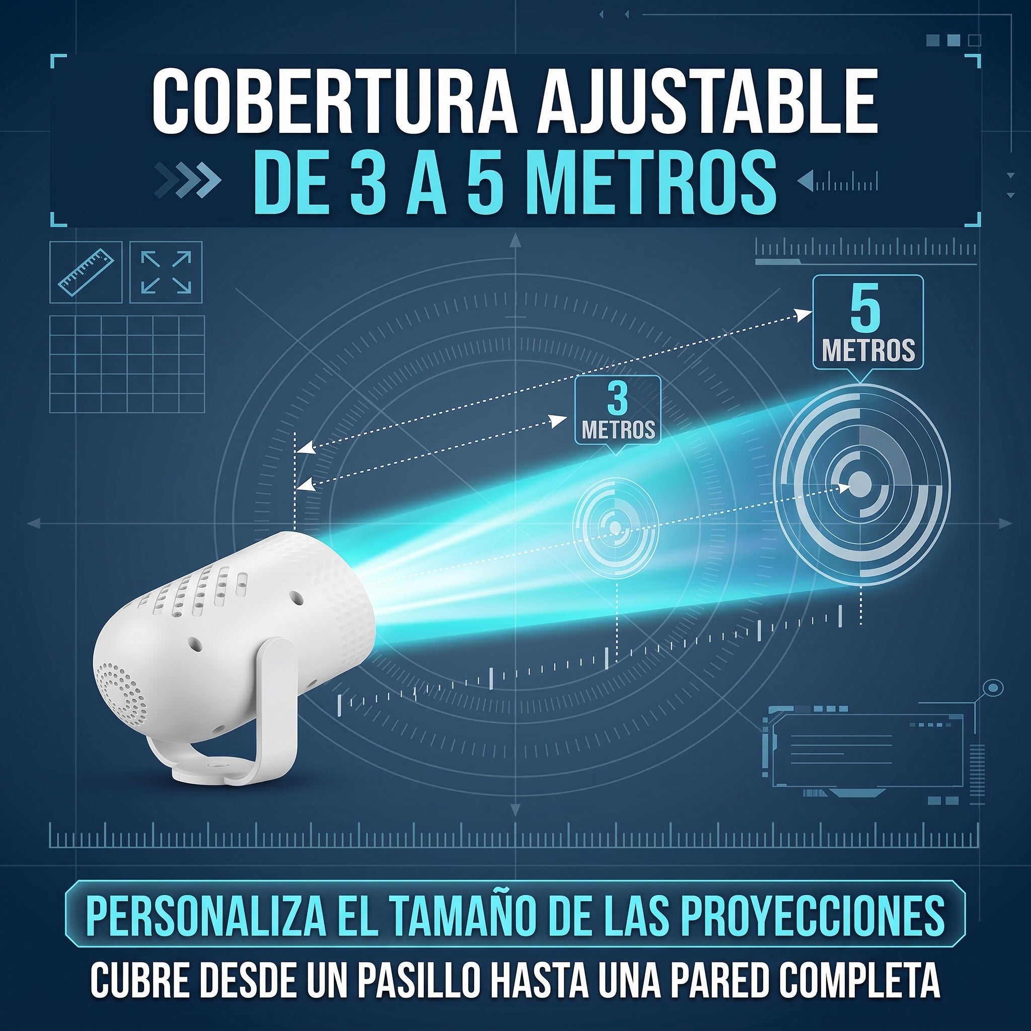 Lámpara de Proyección Navideña Büytiti ZSD-378 para Interiores - Imagen 7