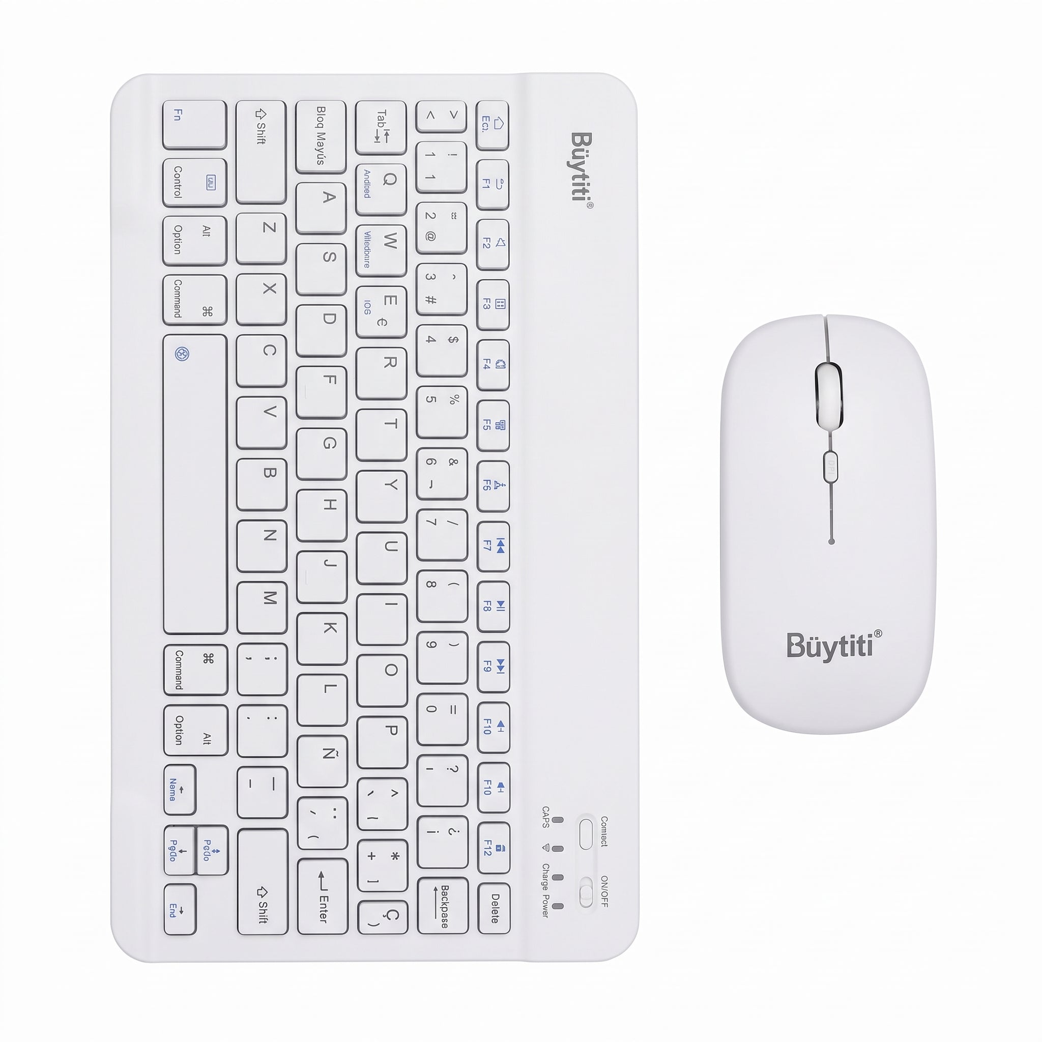 Kit de Teclado y Ratón Inalámbricos Büytiti DNSD-9311 Bluetooth Ultradelgado - Imagen 1