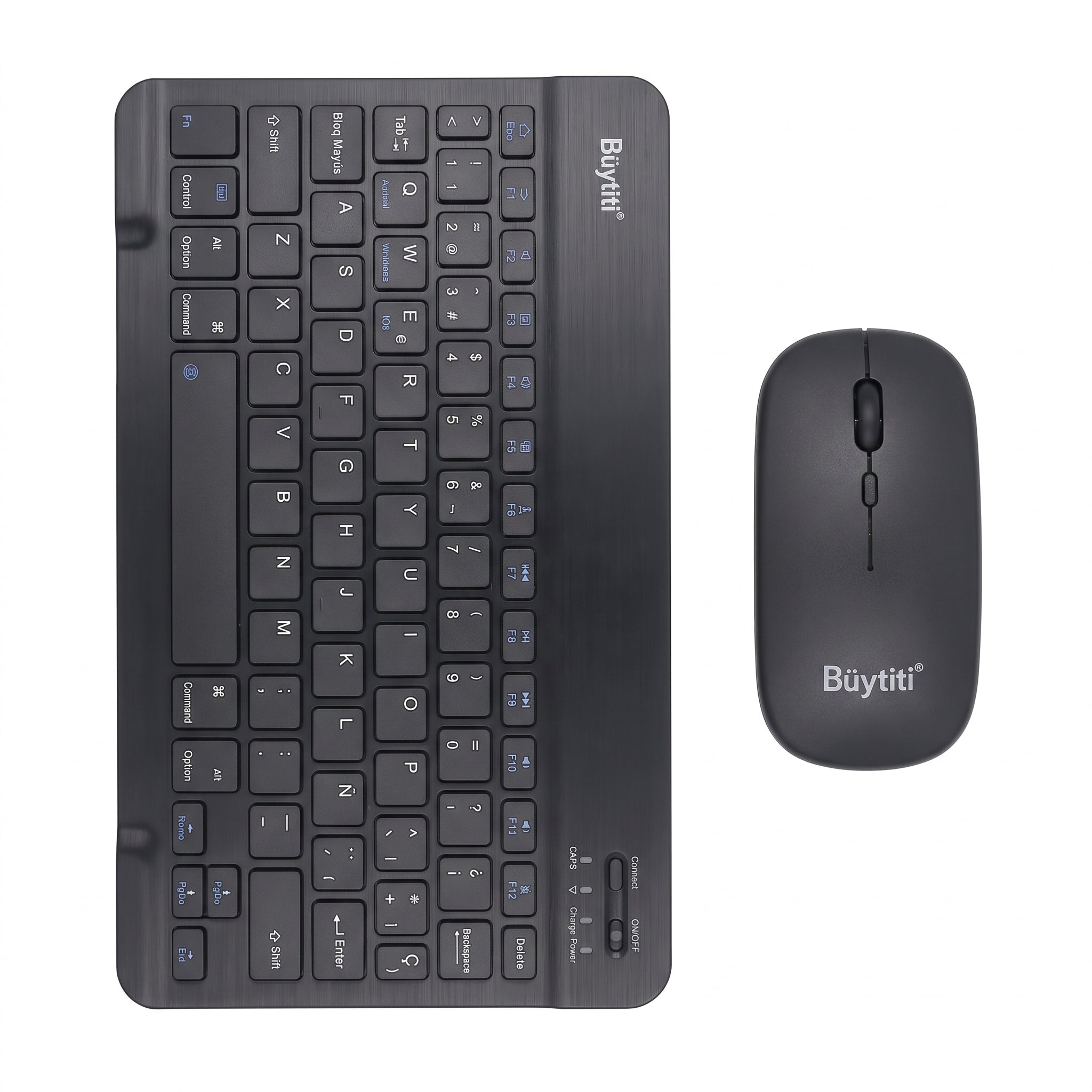 Kit de Teclado y Ratón Inalámbricos Büytiti DNSD-9311 Bluetooth Ultradelgado - Imagen 8