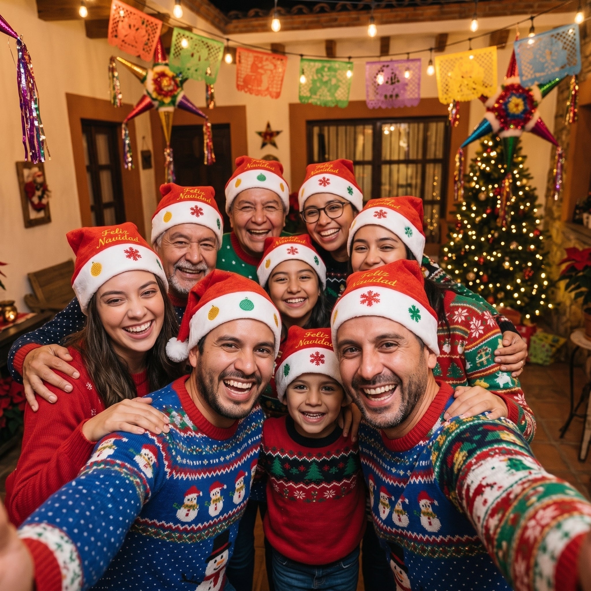 Gorro Navideño Büytiti ZSD-165 de Poliéster Talla Mediana - Imagen 4