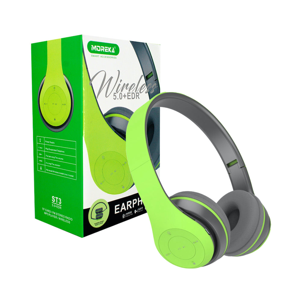 Audifonos Diadema Moreka ST3 Bluetooth - Imagen 1