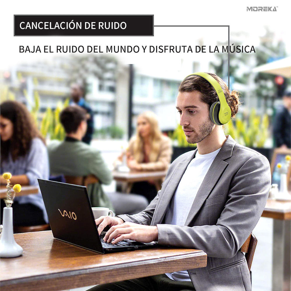 Audifonos Diadema Moreka ST3 Bluetooth - Imagen 5