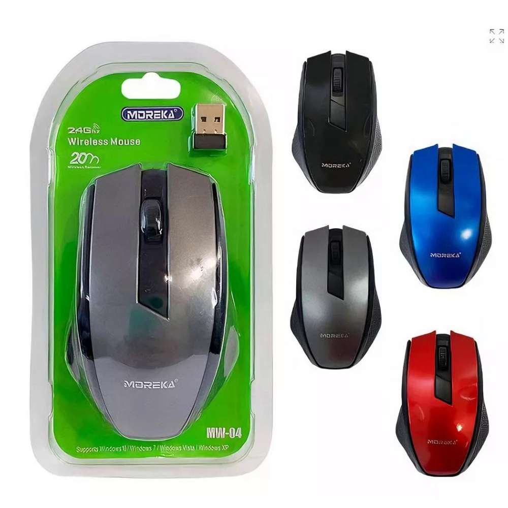 Mouse Bluetoth Moreka MW-04 Óptico colores - Imagen 4