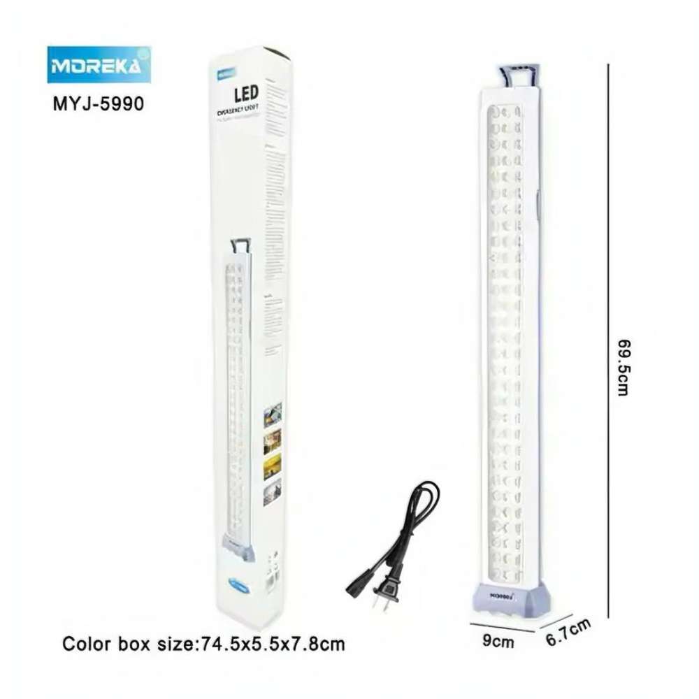Lampara de Emergencia Moreka MYJ-5990 60 Leds portatil recargable - Imagen 3