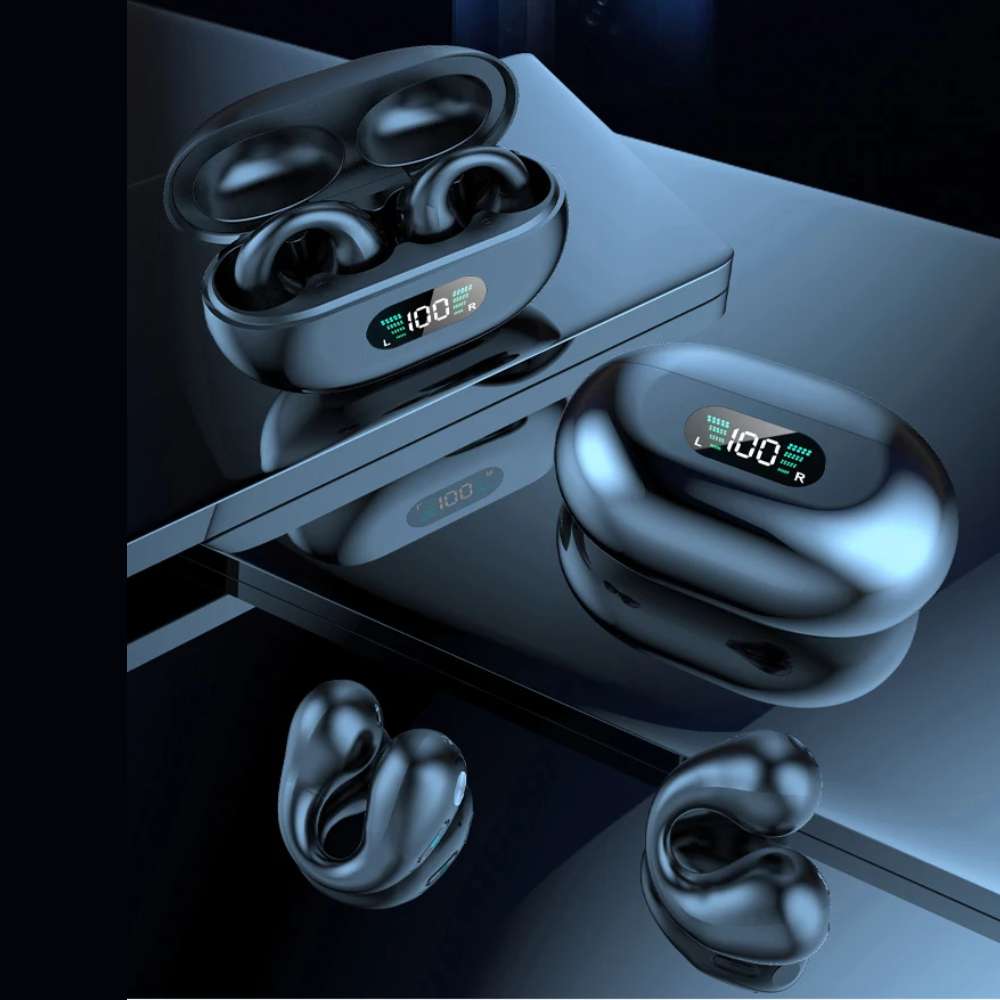 Audífonos Conducción Ósea Con Clip Gamer YYK-Q80 — Bluetooth 5.3 TWS - Imagen 7