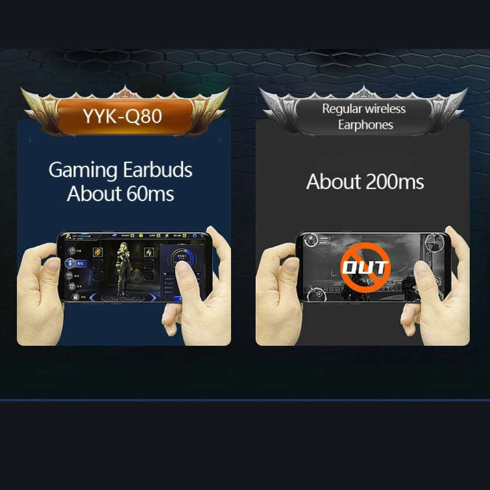 Audífonos Conducción Ósea Con Clip Gamer YYK-Q80 — Bluetooth 5.3 TWS - Imagen 9