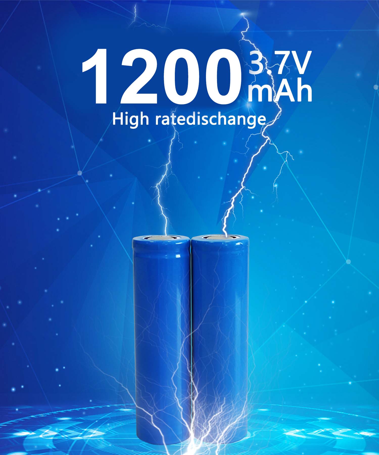 Batería de litio recargable 18650 3.7V y - Imagen 2