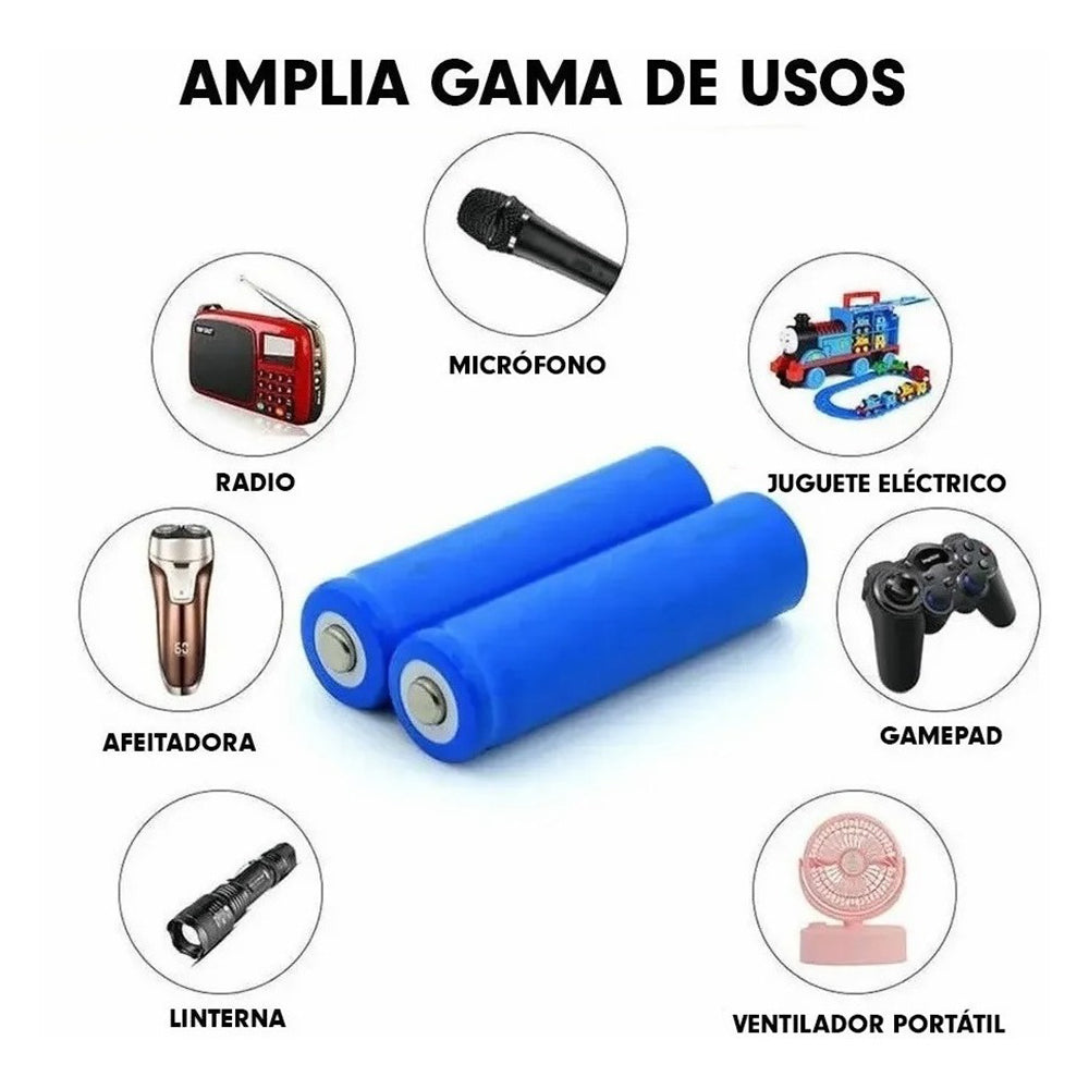 Batería de litio recargable 18650 3.7V y - Imagen 6