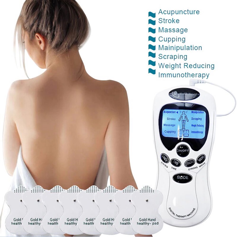 Masajeador Muscular Terapia Digital Estimulador Eléctrico Moreka NP-0195 - Imagen 2