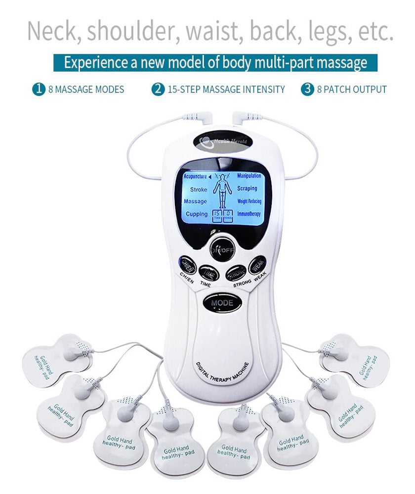 Masajeador Muscular Terapia Digital Estimulador Eléctrico Moreka NP-0195 - Imagen 6