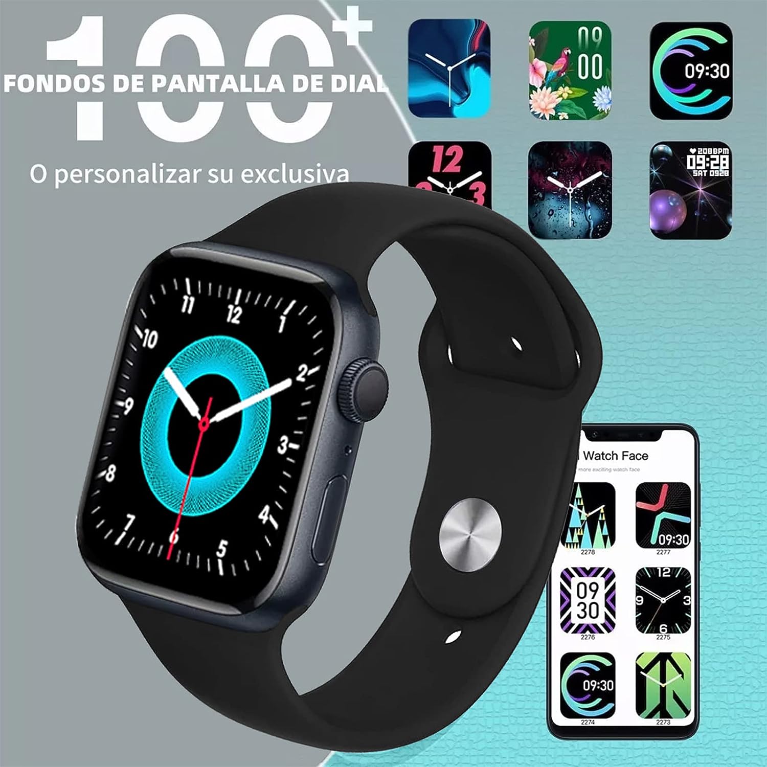 SmartWaatch Z51 Serie 7 BigScreen 1,99 impermeable - Imagen 9
