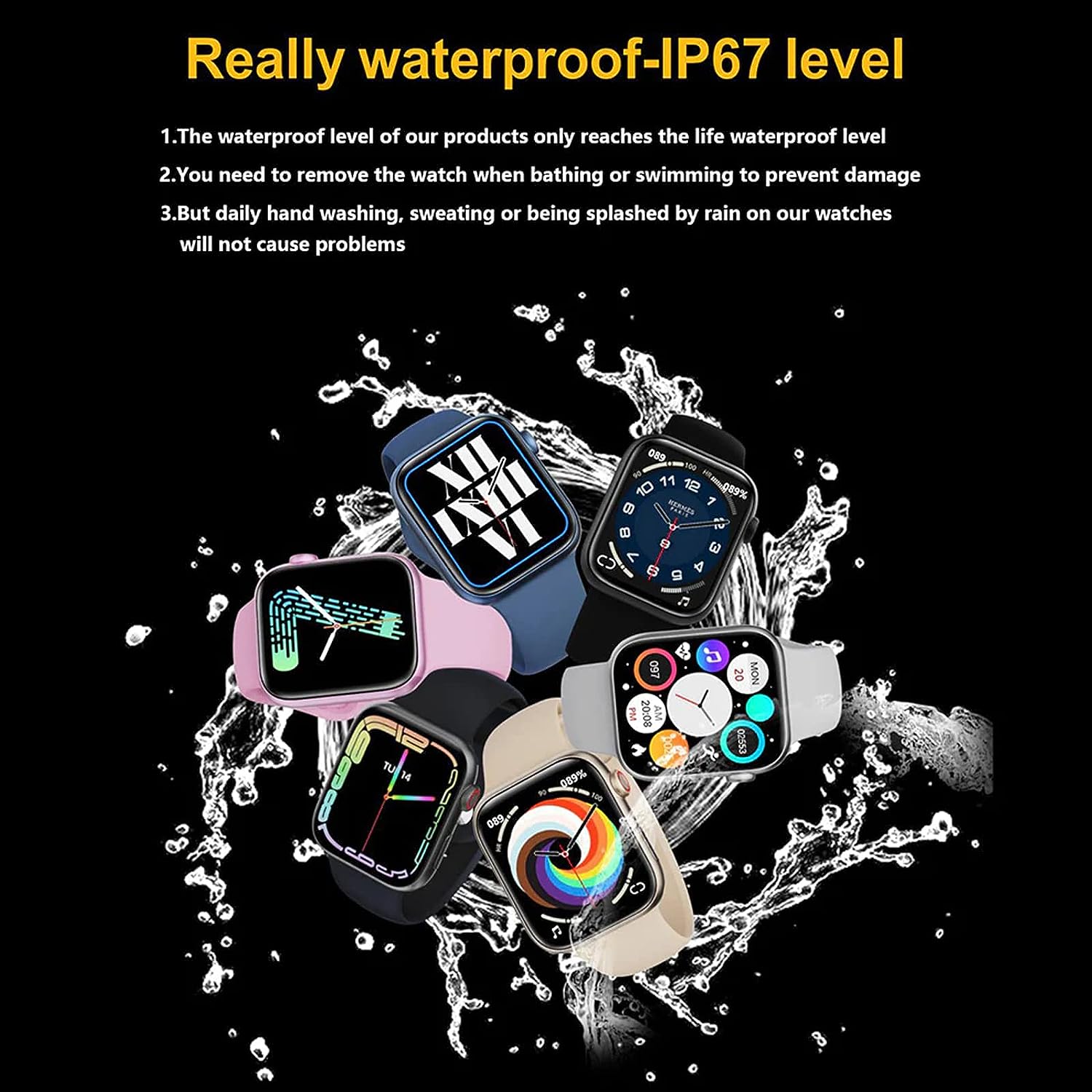 SmartWaatch Z51 Serie 7 BigScreen 1,99 impermeable - Imagen 10