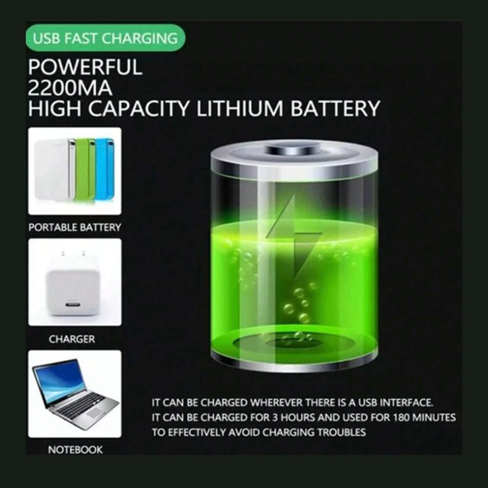Afeitadora Cortapelos Eléctrica Inalámbrica - Imagen 8