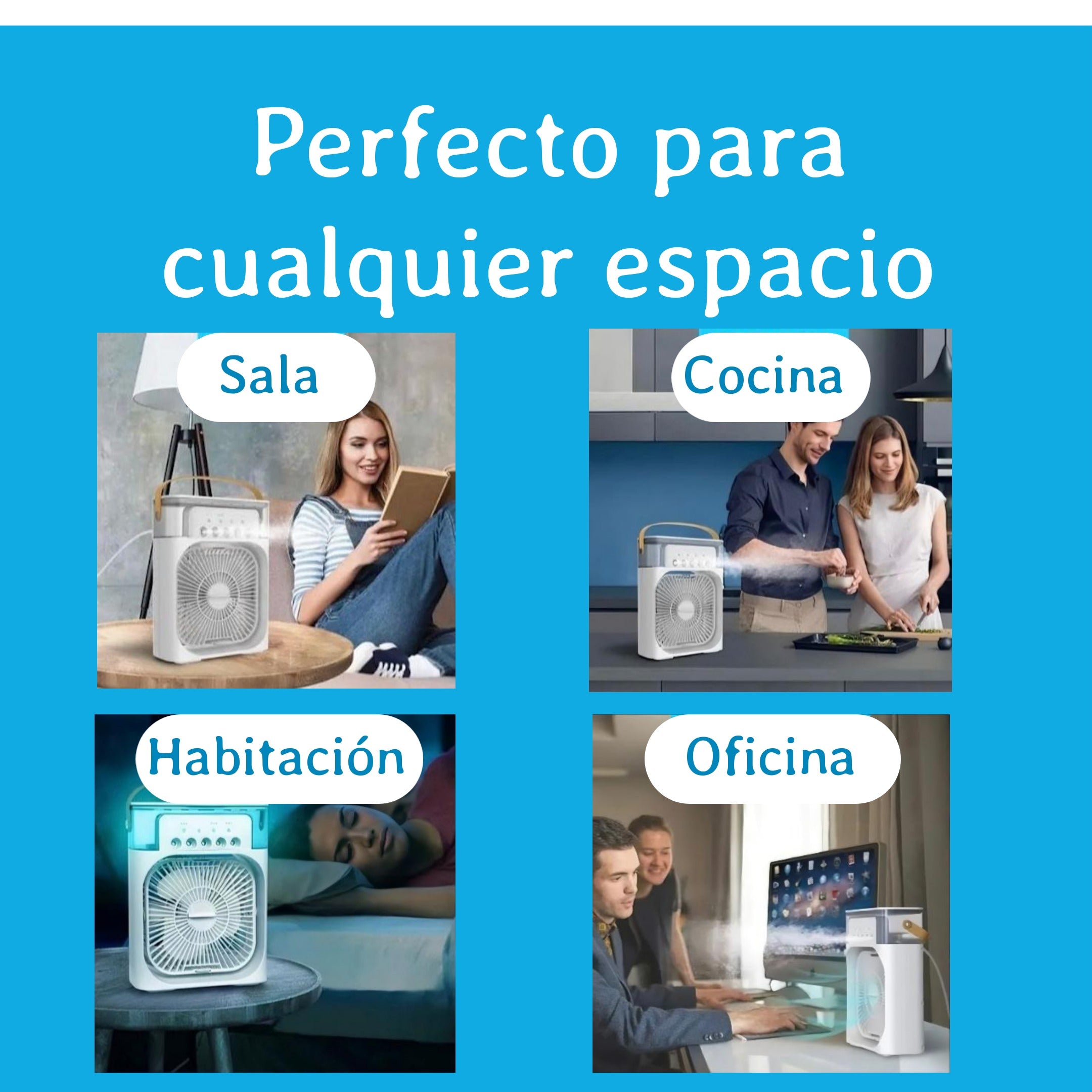 Aire Acondicionado Portátil Enfriador, Hogar, Oficina SF109 - Imagen 5