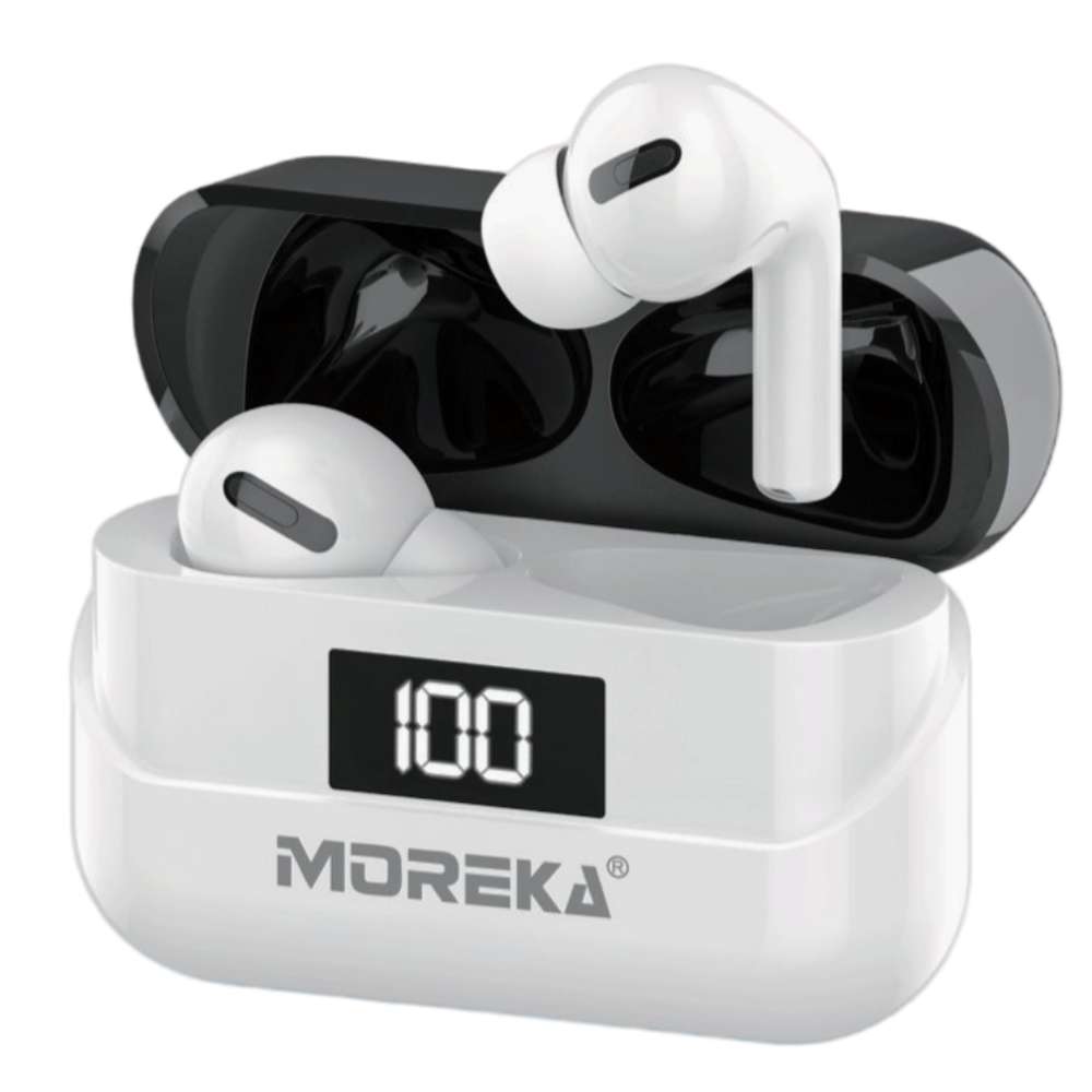 Audífonos Bluetooth Moreka E304 con supresor de ruido - Imagen 1