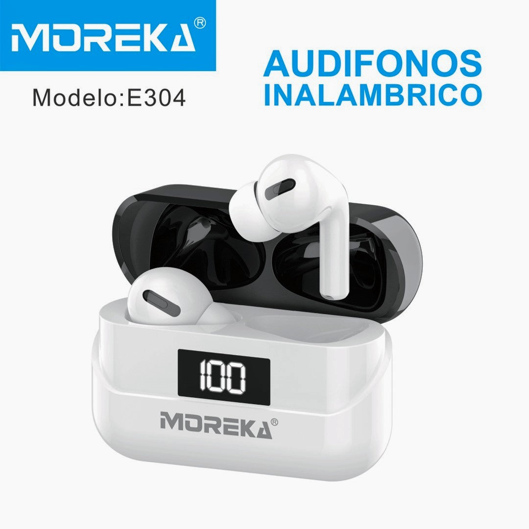 Audífonos Bluetooth Moreka E304 con supresor de ruido - Imagen 8