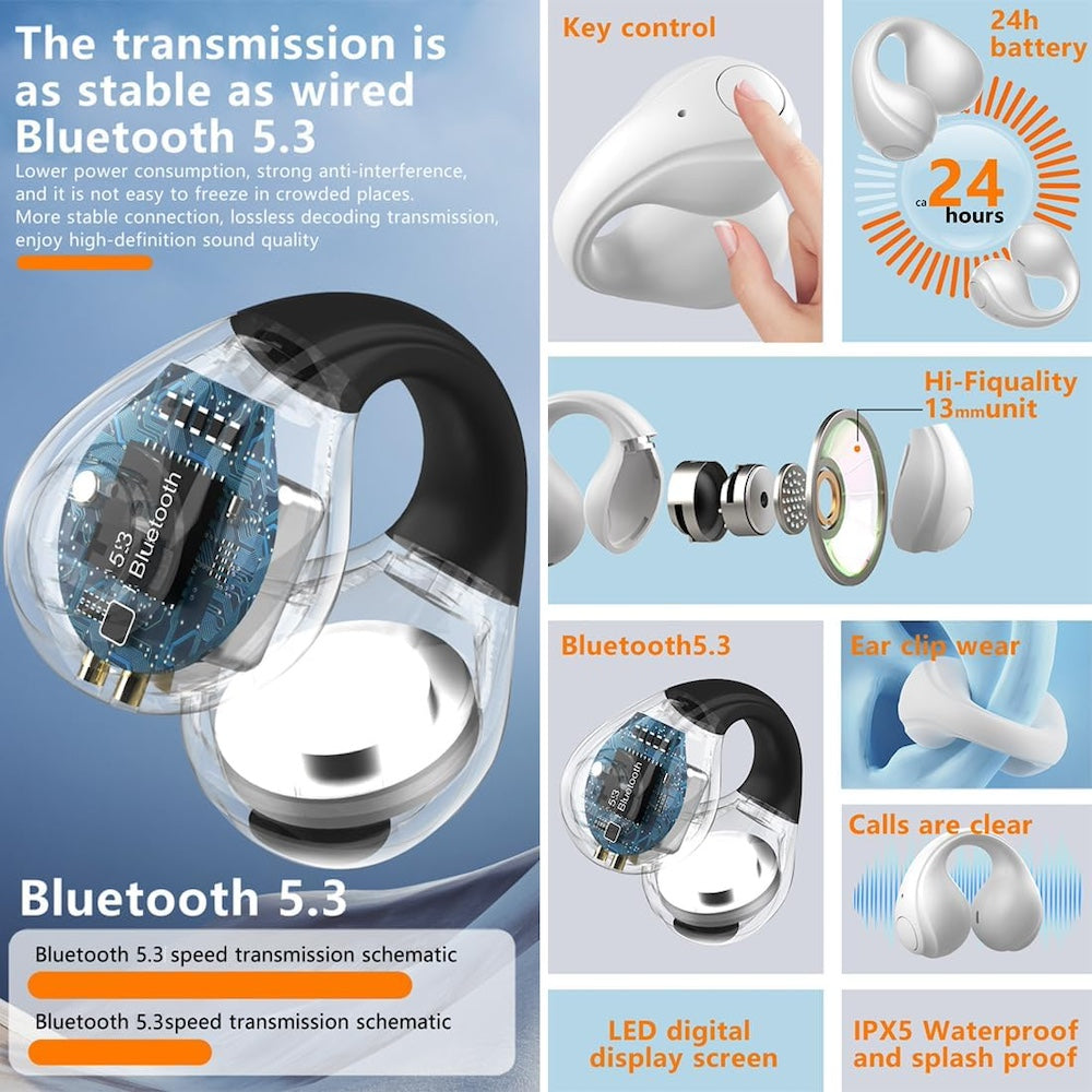 Audífonos Inalámbricos bluetooth Moreka E305 Manos Libres - Imagen 5