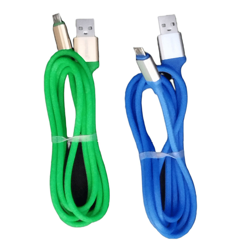 Cable Tipo V8 Micro USB, Moreka MQ-001, 2.1 A y Datos, 1 M. - Imagen 3