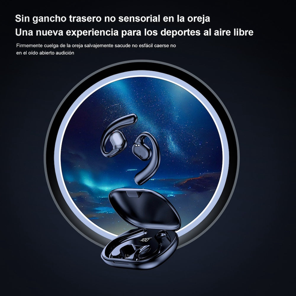 Audífonos Inalámbrico de baja latencia 9D Bluetooth Moreka E298 - Imagen 5