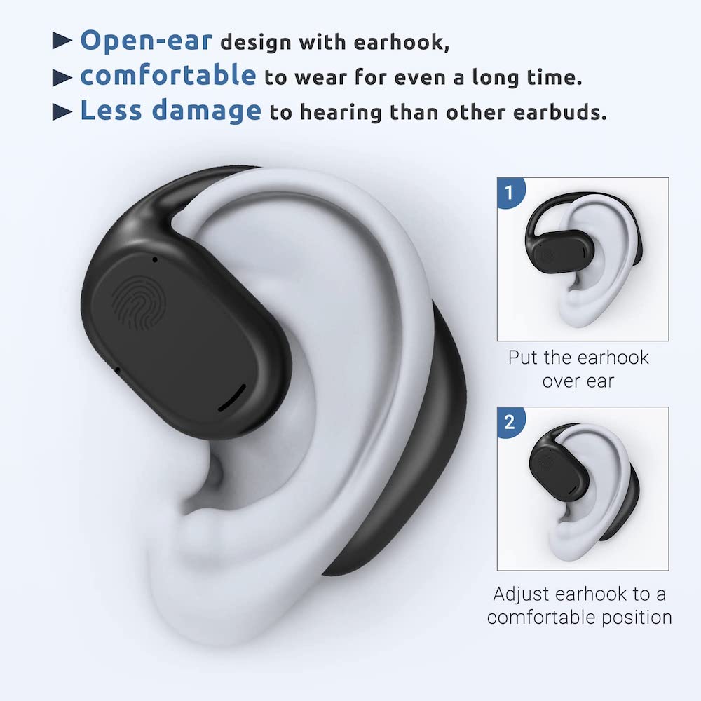 Audífonos Inalámbrico de baja latencia 9D Bluetooth Moreka E298 - Imagen 8