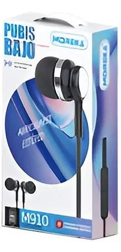 Audifonos Moreka M-910, Alámbricos, Manos Libres, 3.5mm — Bluetooth 5.3 TWS - Imagen 1