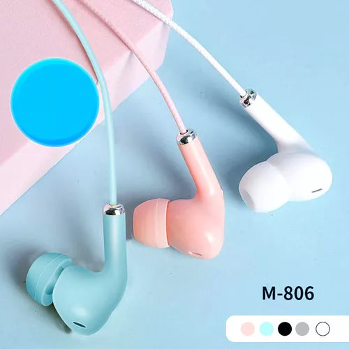 Audífonos Moreka M-806, Alámbricos, Manos Libres, Control de play/pausa. — Bluetooth 5.3 TWS - Imagen 3