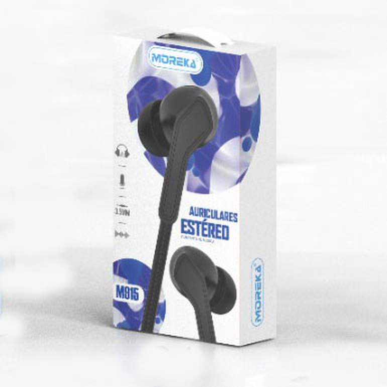 Audifonos Moreka M-915, Alámbricos, Manos Libres, 3.5mm — Bluetooth 5.3 TWS - Imagen 5
