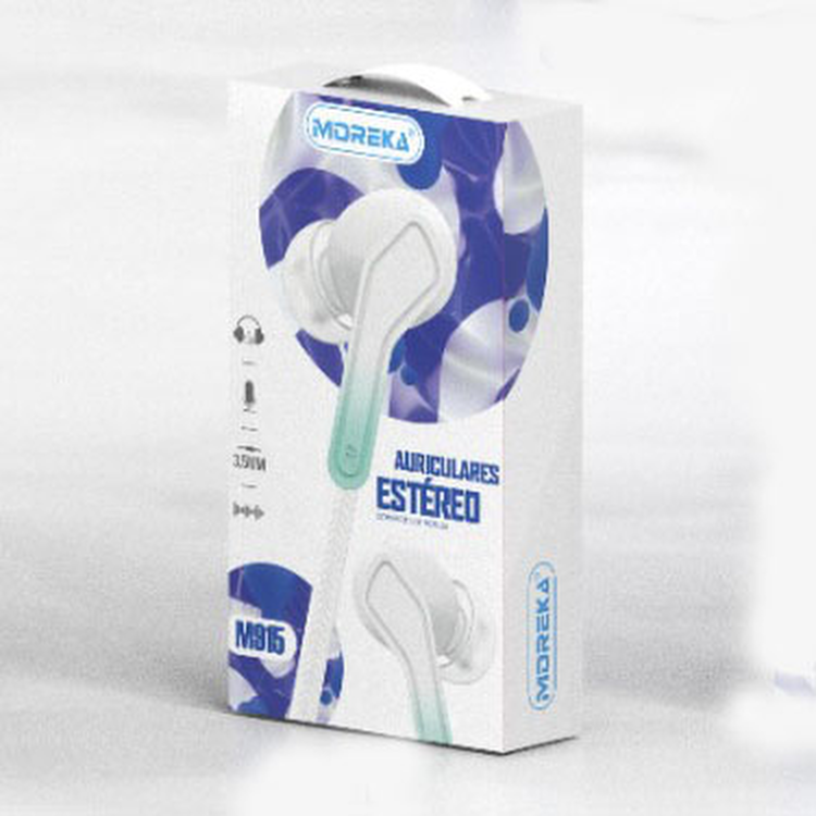 Audifonos Moreka M-915, Alámbricos, Manos Libres, 3.5mm — Bluetooth 5.3 TWS - Imagen 7