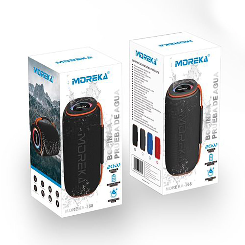 Bocina Bluetooth Moreka 368 20W IPX6, Radio FM, USB, Micro SD - Imagen 14