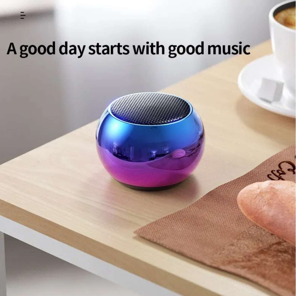 Mini Bocina Moreka 410, Bluetooth, Metal 500 mAh - Imagen 4