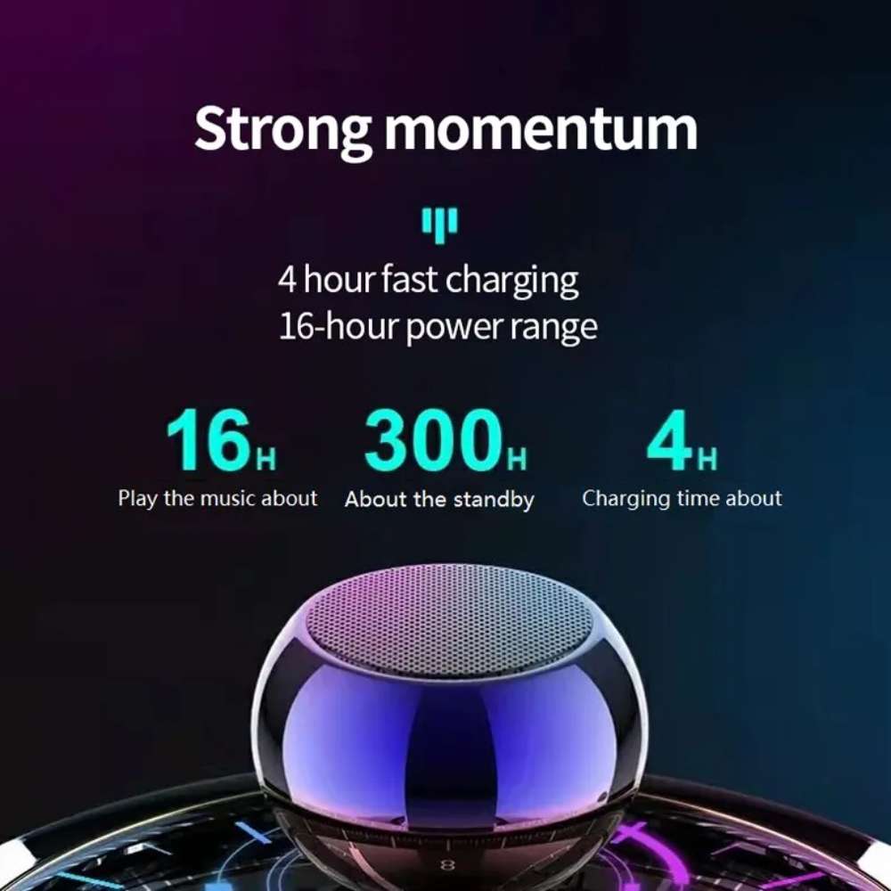 Mini Bocina Moreka 410, Bluetooth, Metal 500 mAh - Imagen 7