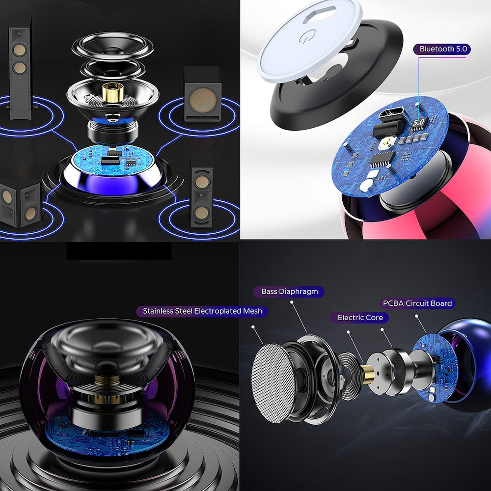 Mini Bocina Moreka 410, Bluetooth, Metal 500 mAh - Imagen 8