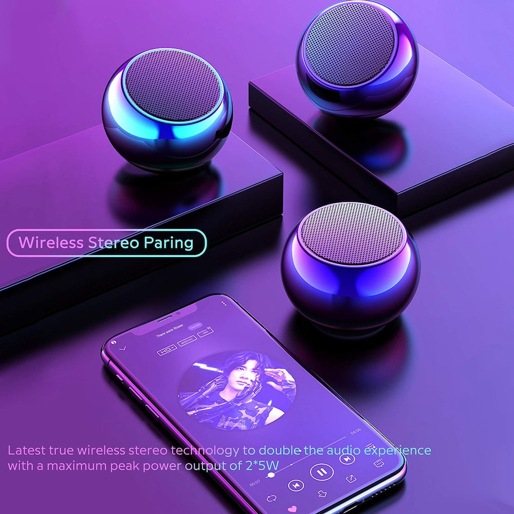 Mini Bocina Moreka 410, Bluetooth, Metal 500 mAh - Imagen 9