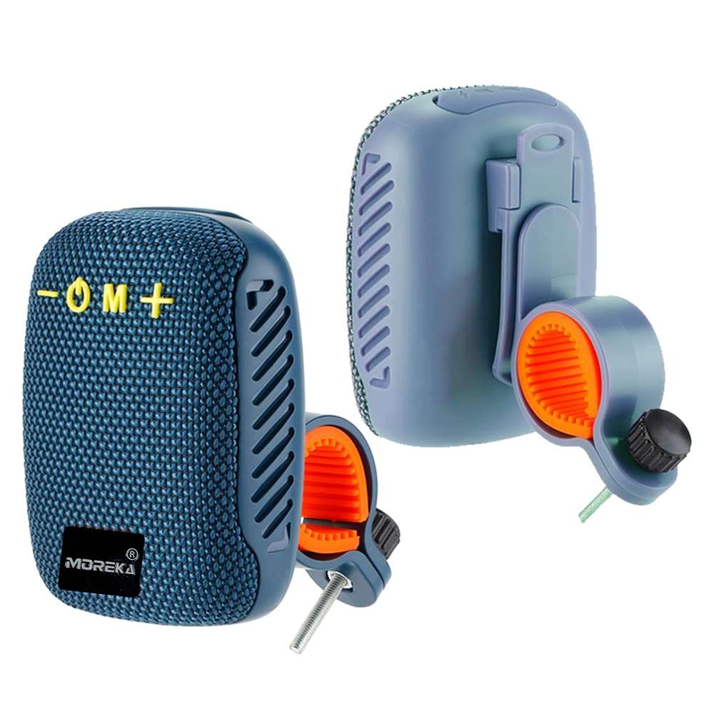 Bocina Moto Bluetooth MOREKA-405 TF Card Radio FM Resistente al agua 8w - Imagen 2