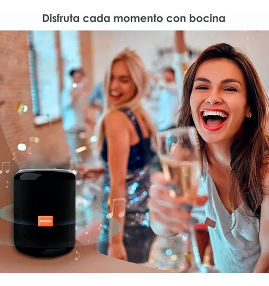 Bocina Bluetooth Moreka 519 TF Card Radio FM Resistente al agua - Imagen 5