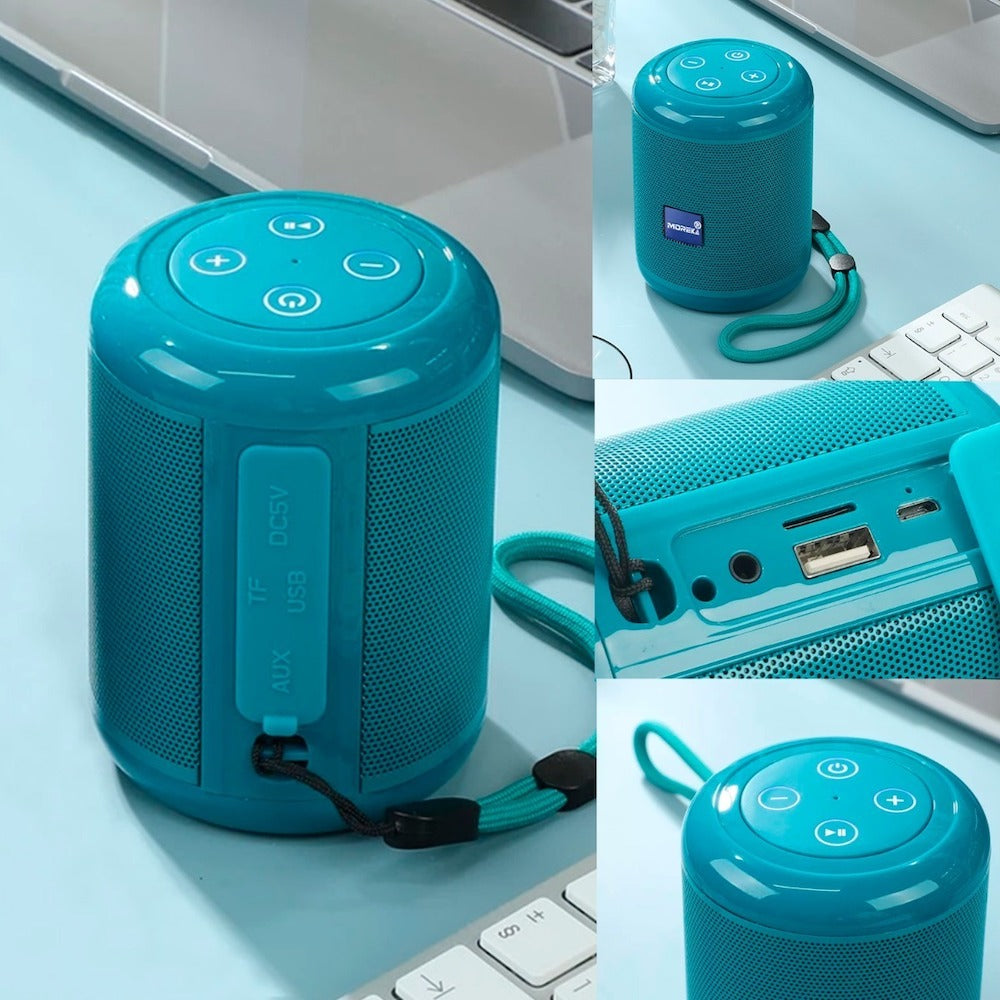 Bocina Bluetooth Moreka 519 TF Card Radio FM Resistente al agua - Imagen 7